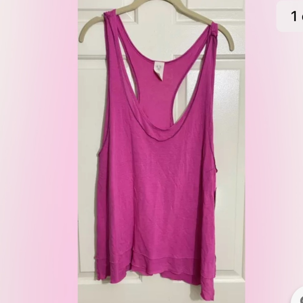 FREE PEOPLE Karmen Sleeve Layer Tank